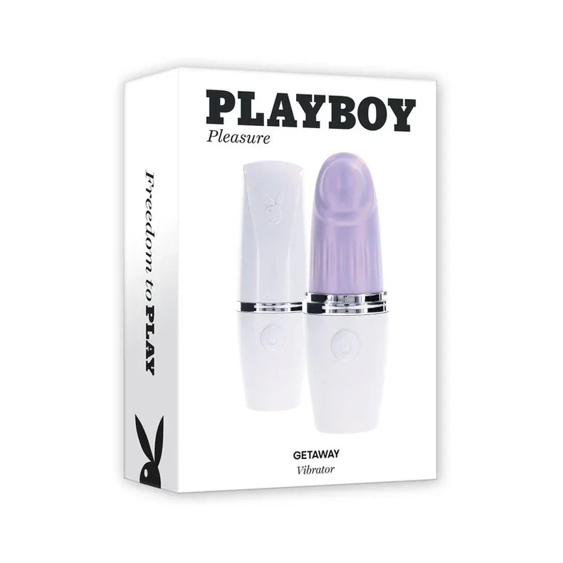 Playboy Getaway Rechargeable Silicone Lipstick Vibrator