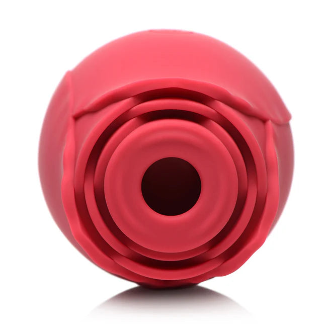 Inmi Bloomgasm Wild Rose 10X Silicone Rechargeable Clit Stimulator with Suction
