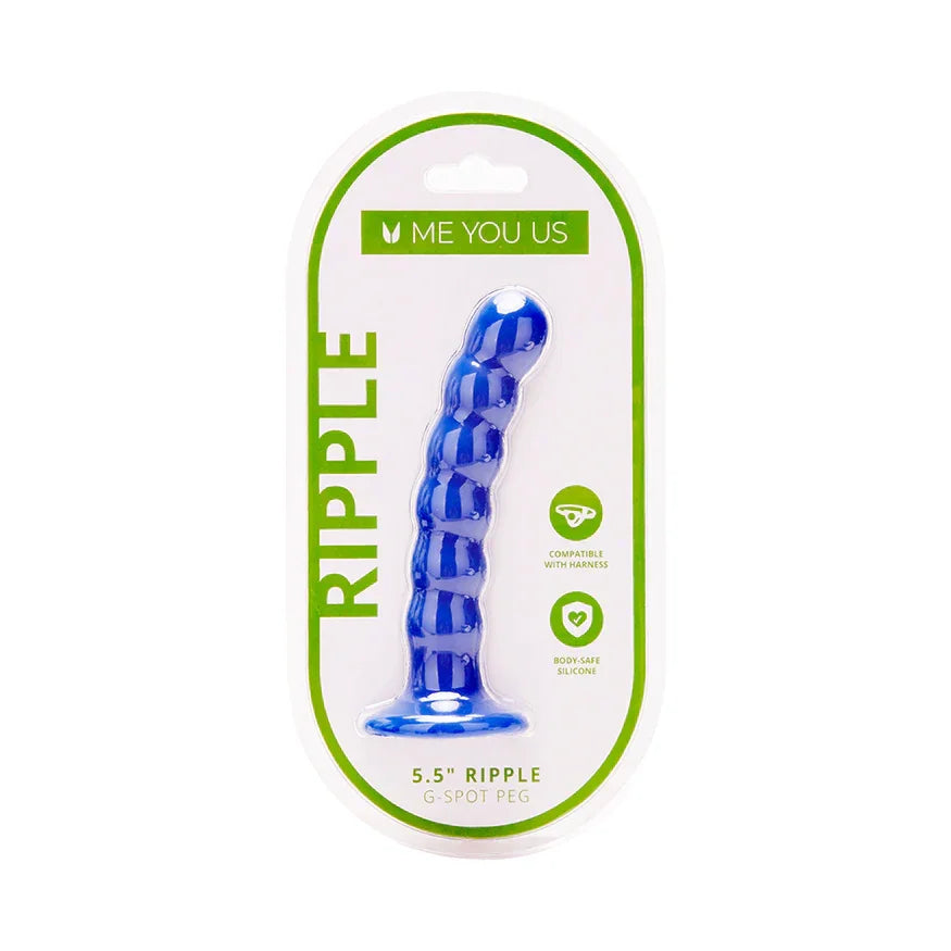 ME YOU US Ripple G-spot Peg 5.5in
