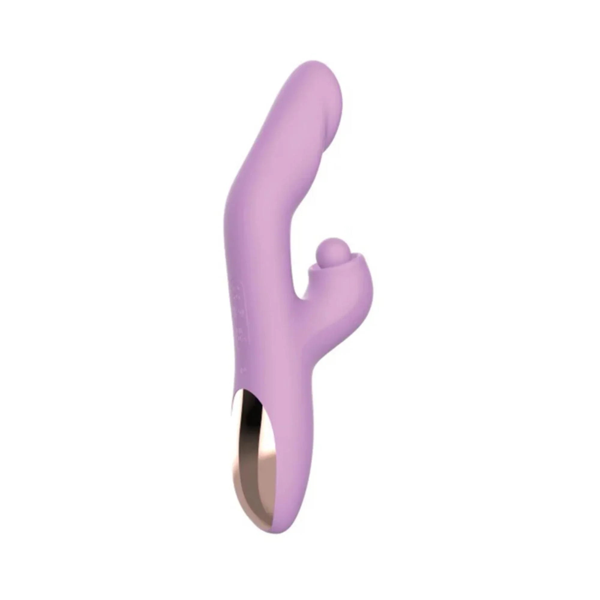 Goddess Heat Up Rechargeable Silicone Tapping Rabbit Vibrator