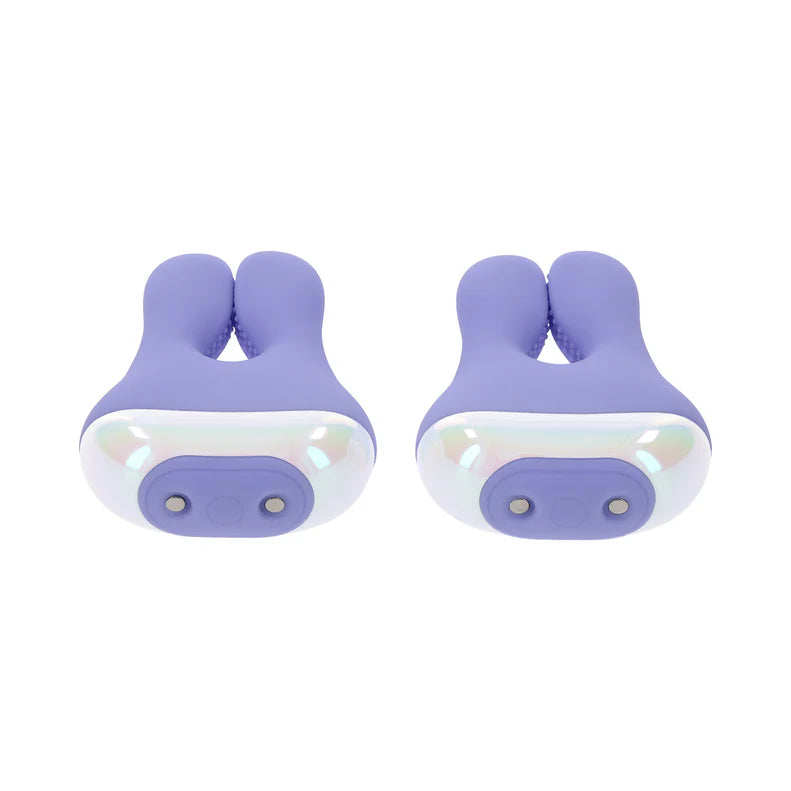 Playboy In A Pinch Vibrating Nipple Clamps – Rechargeable Remote Set