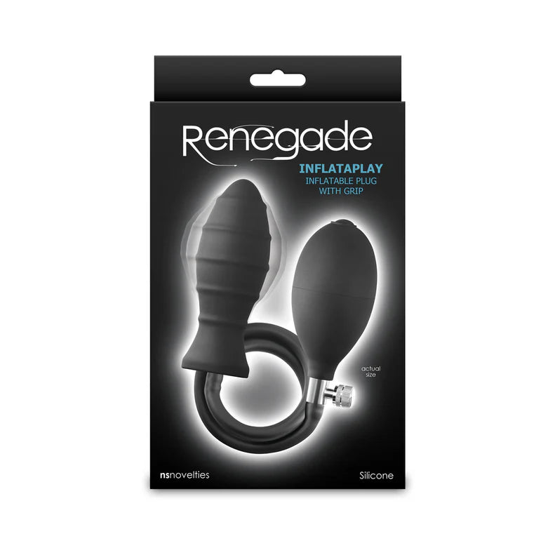 Renegade InflataPlay Silicone Inflatable Anal Plug Renegade InflataPlay Silicone Inflatable Anal Plug