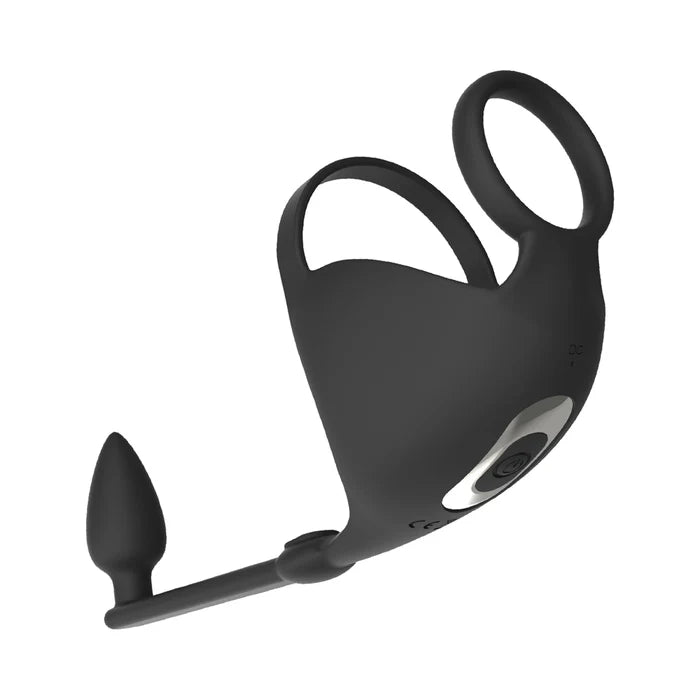 Magic Scrotum Massager Rechargeable Silicone Plug with Remote Control