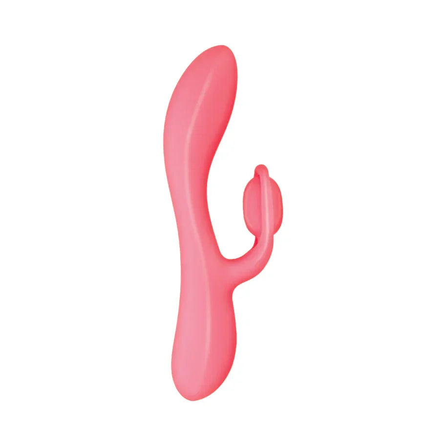 Blaze Romantic Rechargeable Silicone Rabbit Vibrator