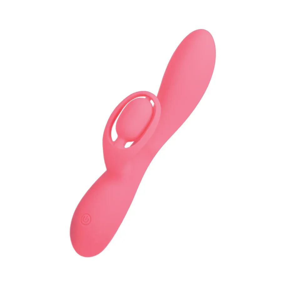 Blaze Romantic Rechargeable Silicone Rabbit Vibrator