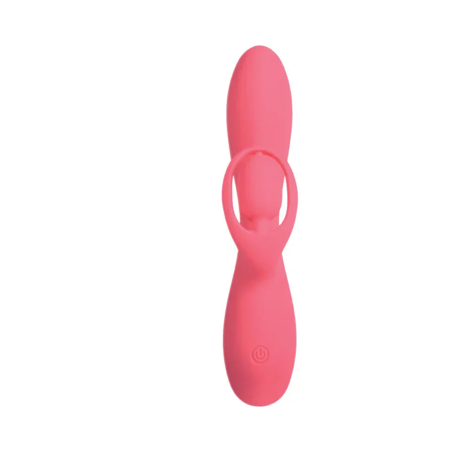 Blaze Romantic Rechargeable Silicone Rabbit Vibrator