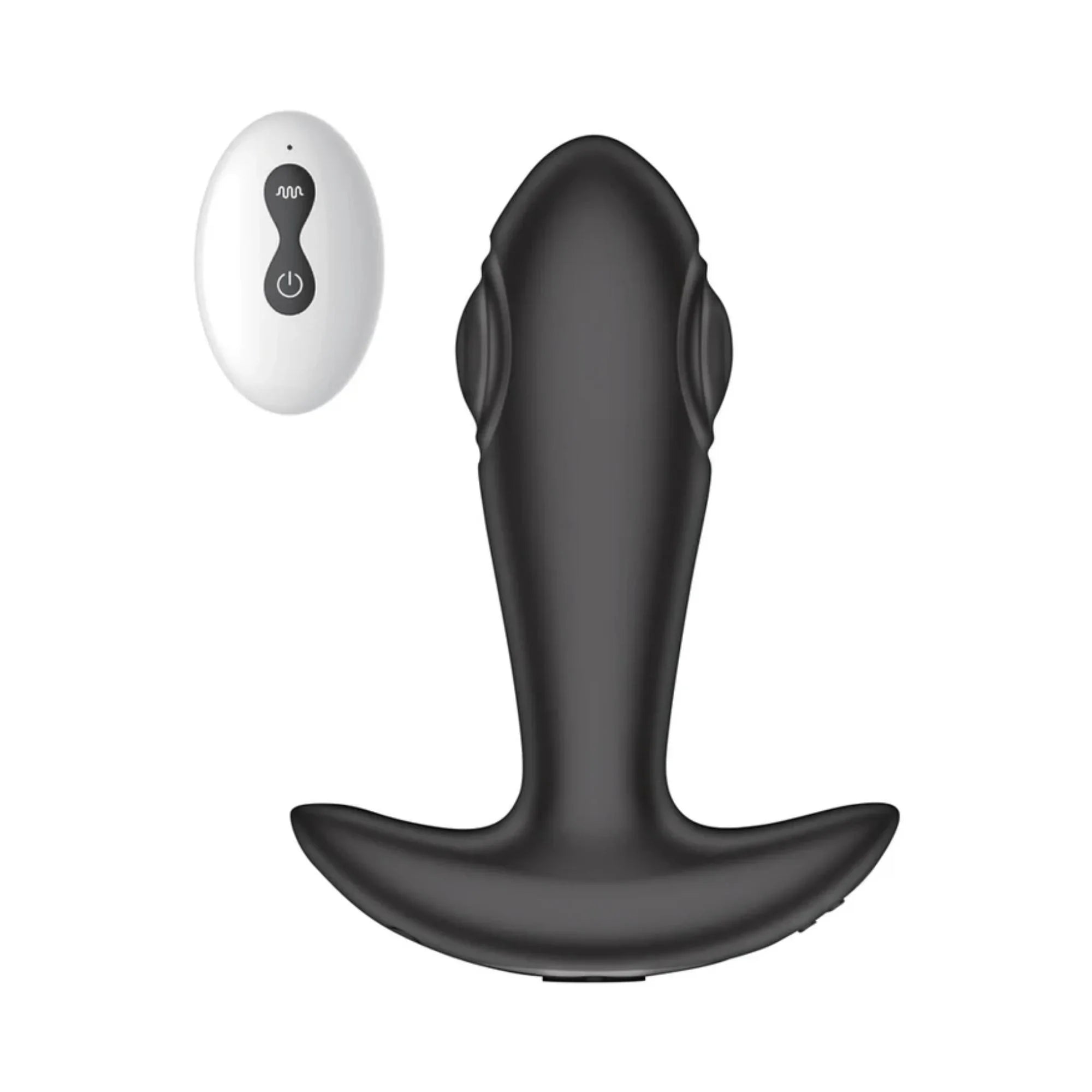 Atomic Tapping Rechargeable Silicone Anal Plug with Remote Control