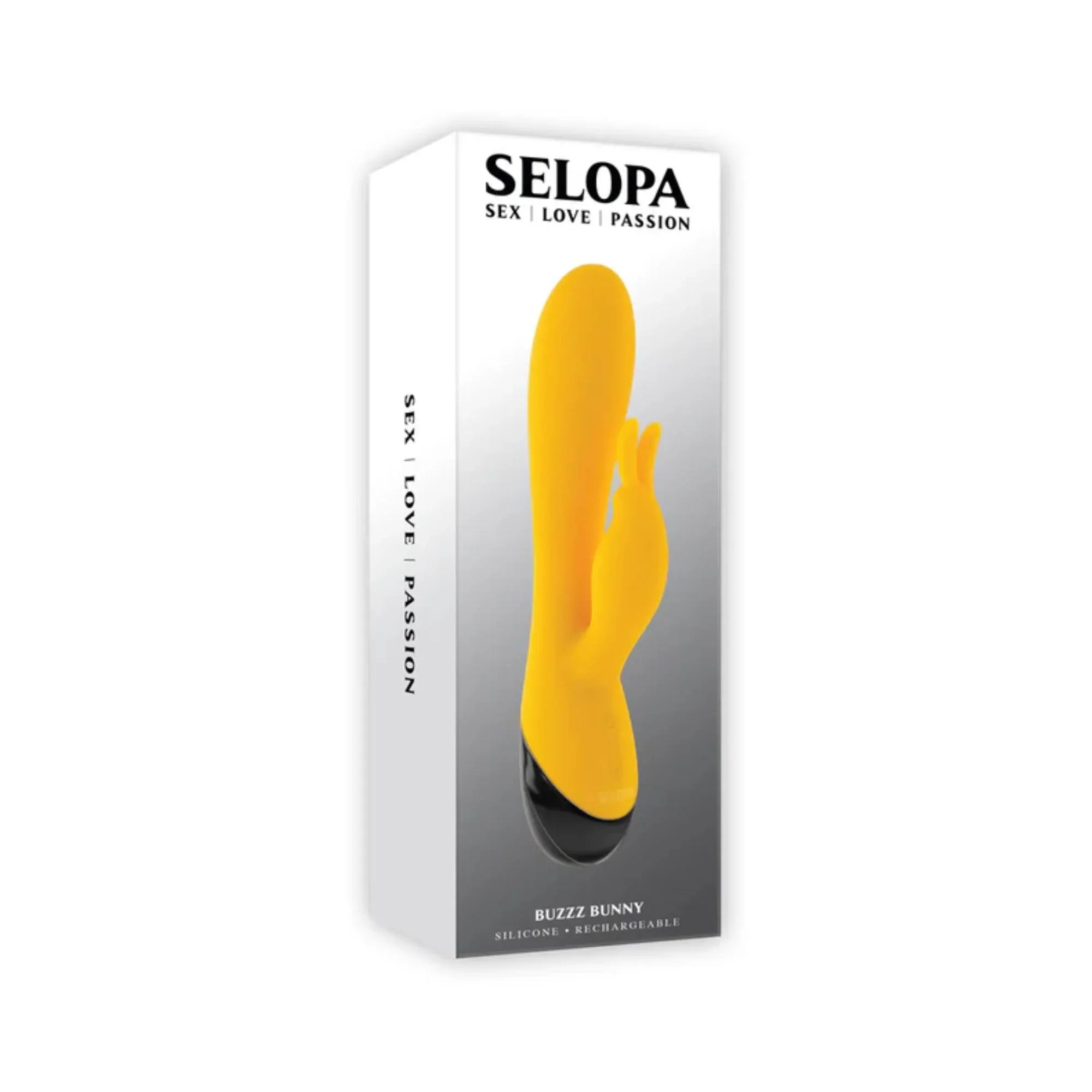 Selopa Buzzz Bunny Rechargeable Silicone Flexible Rabbit Vibrator