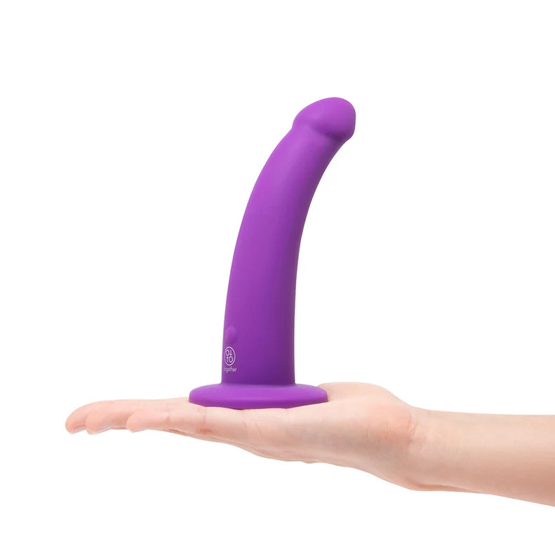 Together TILT Silicone Dildo & Harness Set 6.5in
