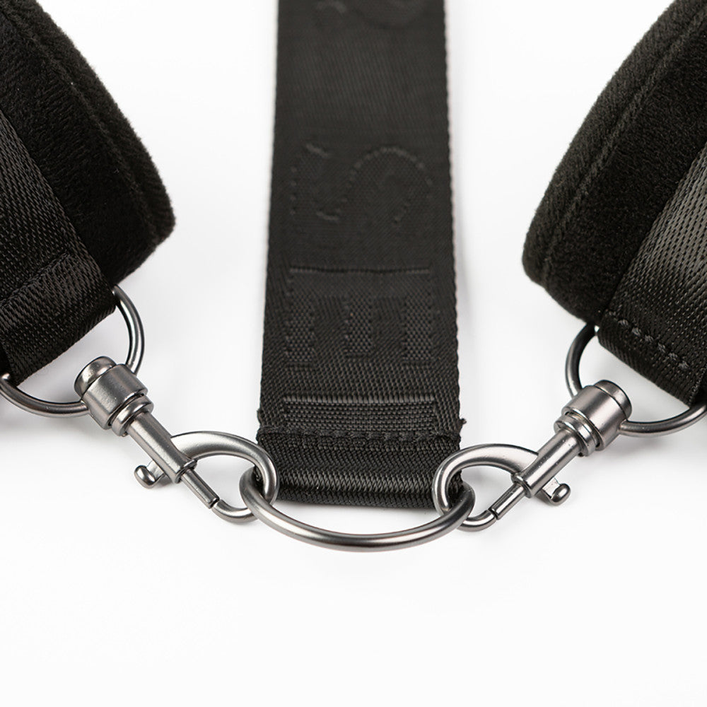 SEI MIO Neck Firmly in Check Neck & Wrist Restraint Kit – Adjustable Set