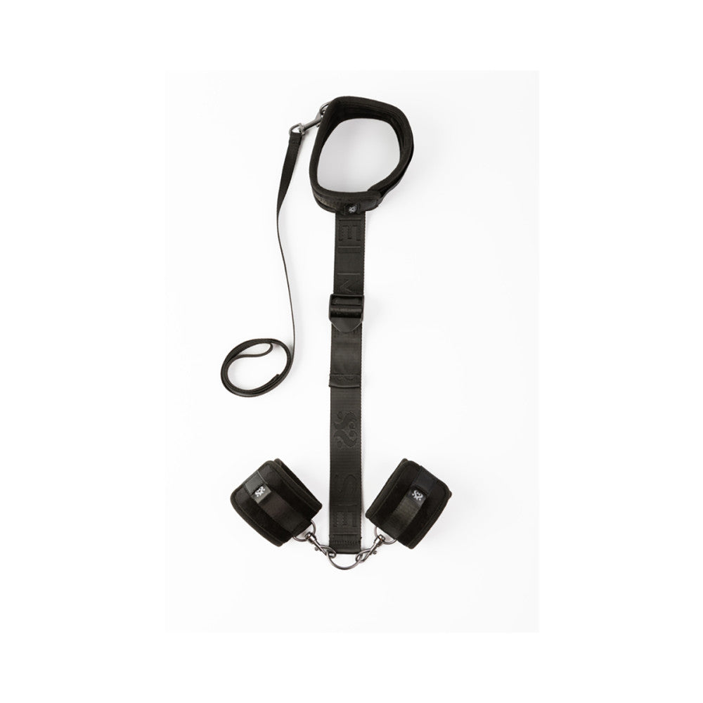SEI MIO Neck Firmly in Check Neck & Wrist Restraint Kit – Adjustable Set