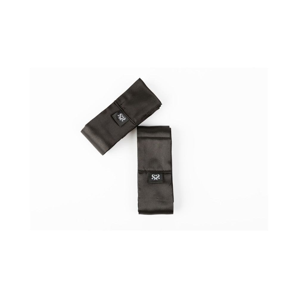 SEI MIO Nights in Tied Satin Restraints – Silk Sash Tie Set (2 Pack)
