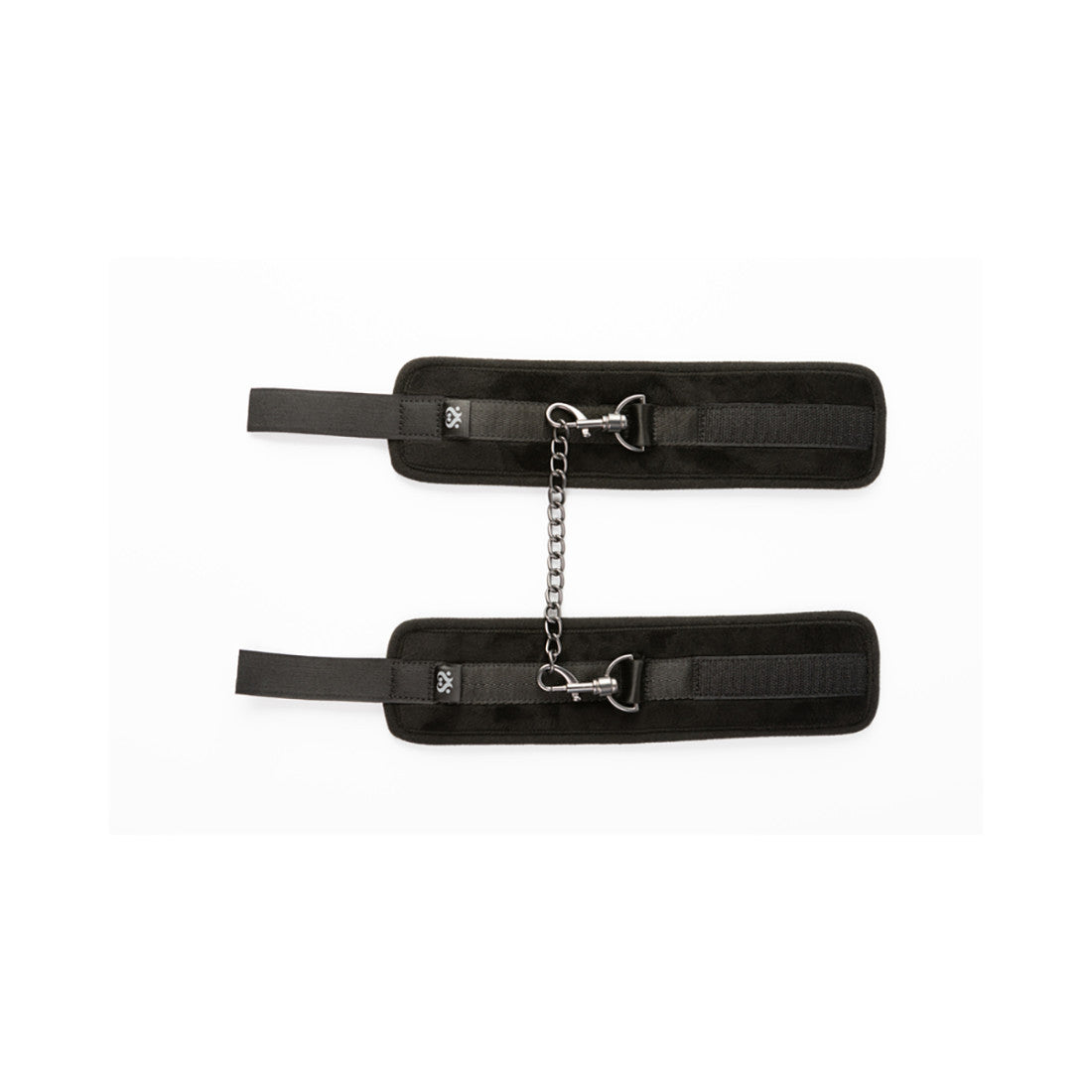 SEI MIO Padded Ankle Restraints – Adjustable Velvet Cuffs