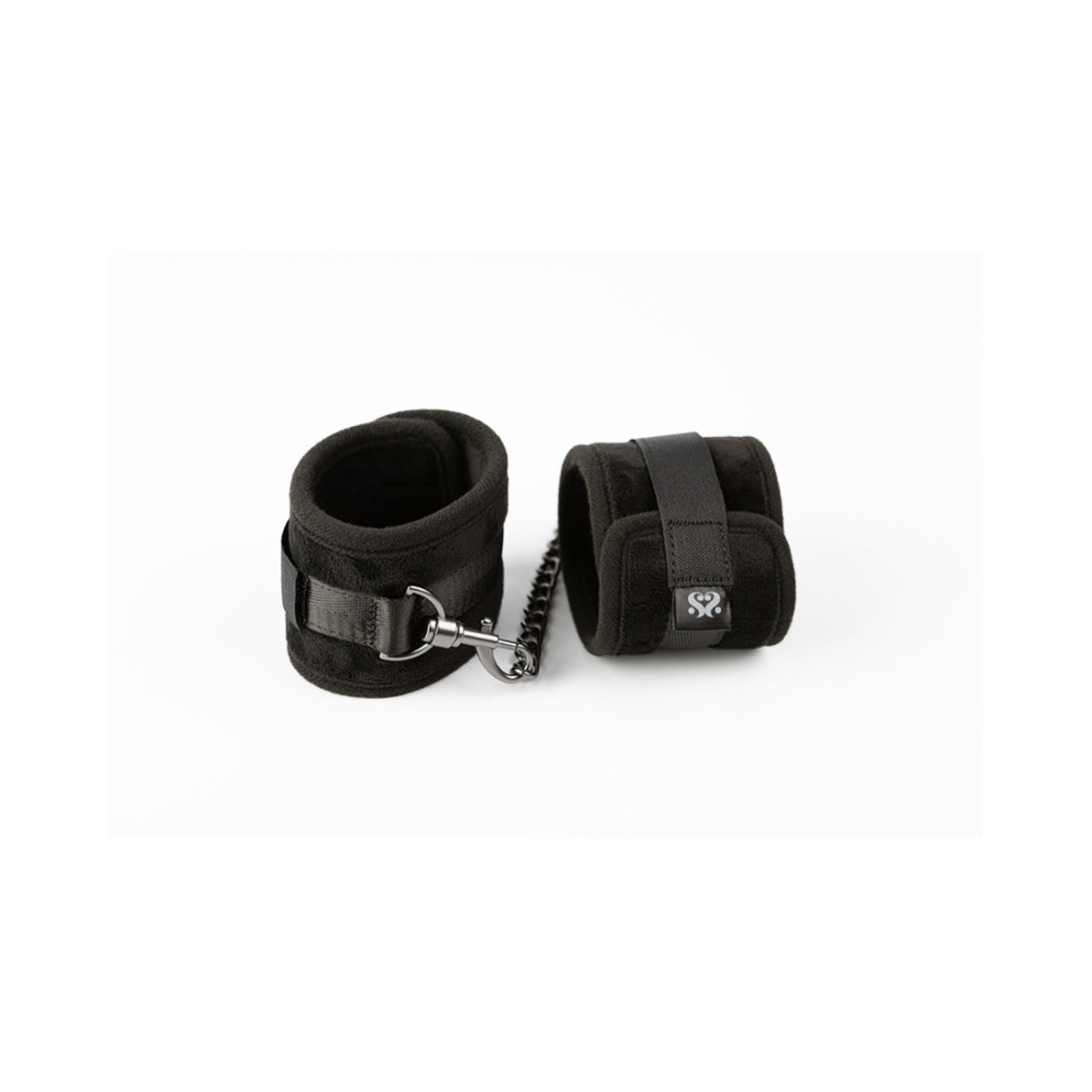 SEI MIO Padded Ankle Restraints – Adjustable Velvet Cuffs