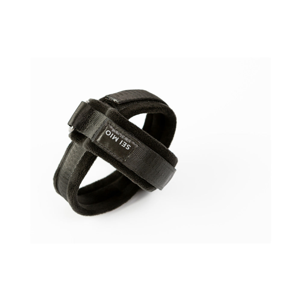 SEI MIO Cross Purposes Over-Wrap Wrist Cuffs – Adjustable Restraint Set