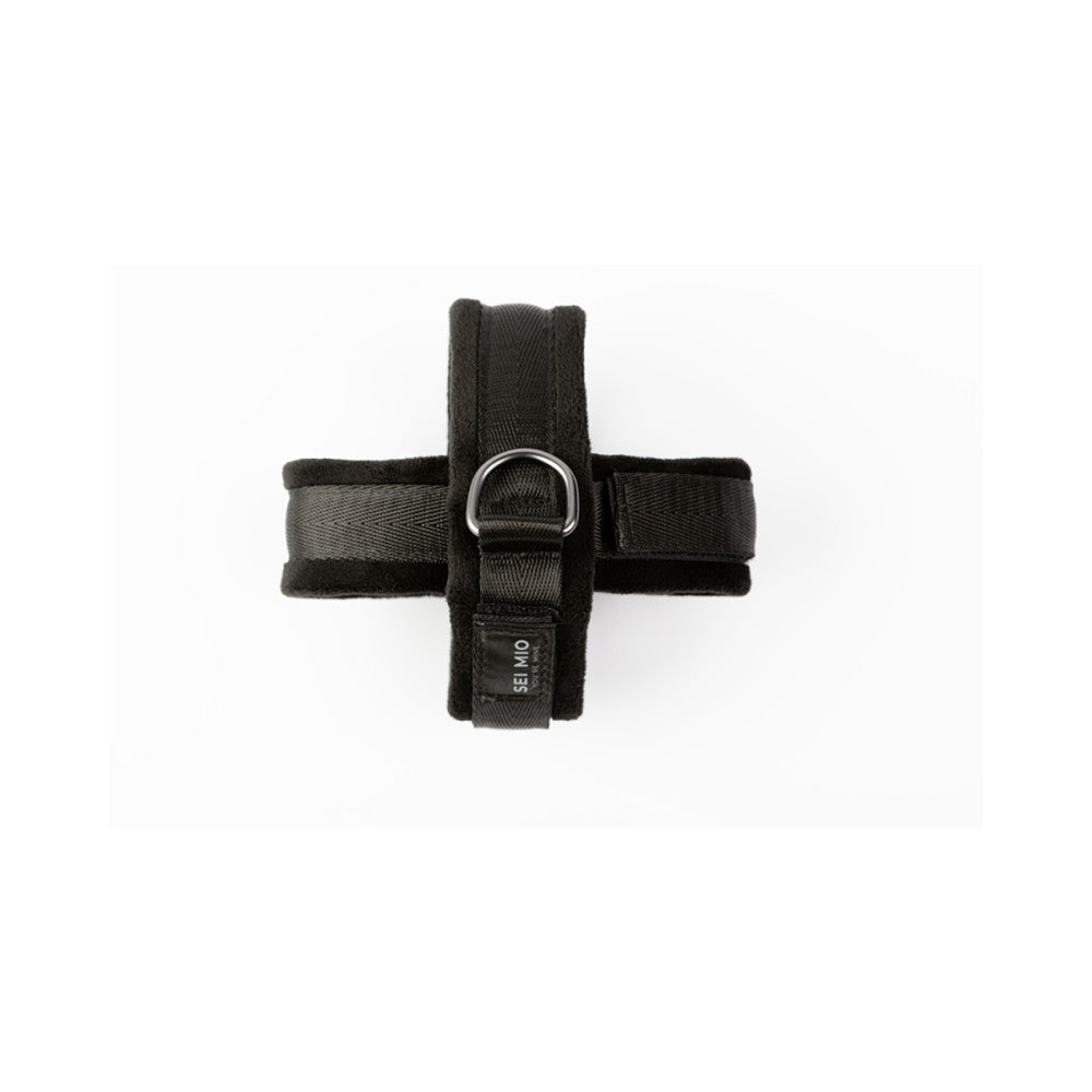 SEI MIO Cross Purposes Over-Wrap Wrist Cuffs – Adjustable Restraint Set