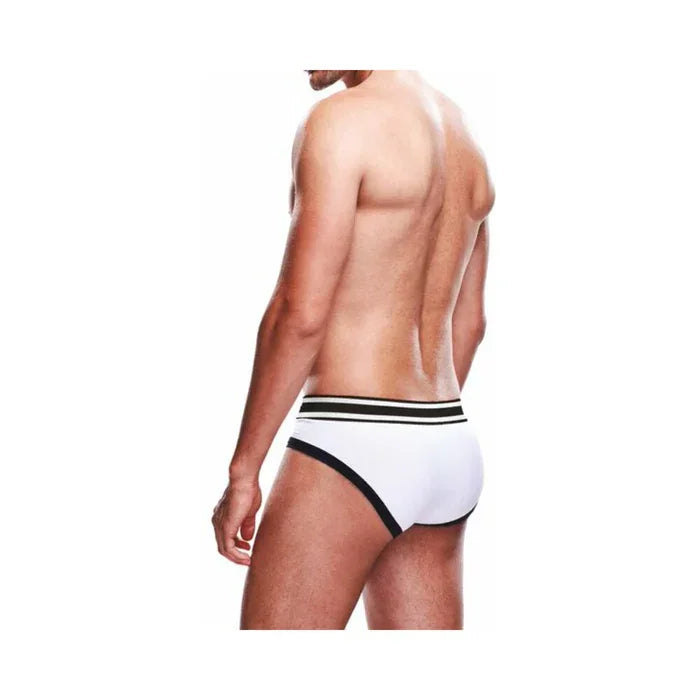 Prowler Brief - White/Black