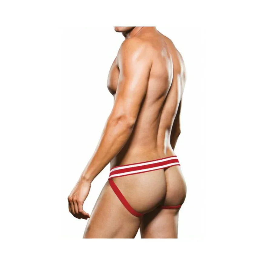 Prowler Jock Strap White/Red