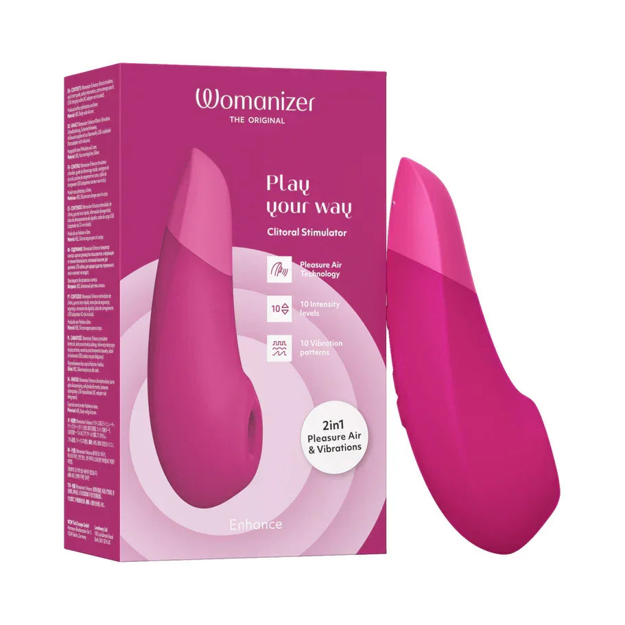 Womanizer Enhance Rechargeable Silicone Clitoral Stimulator