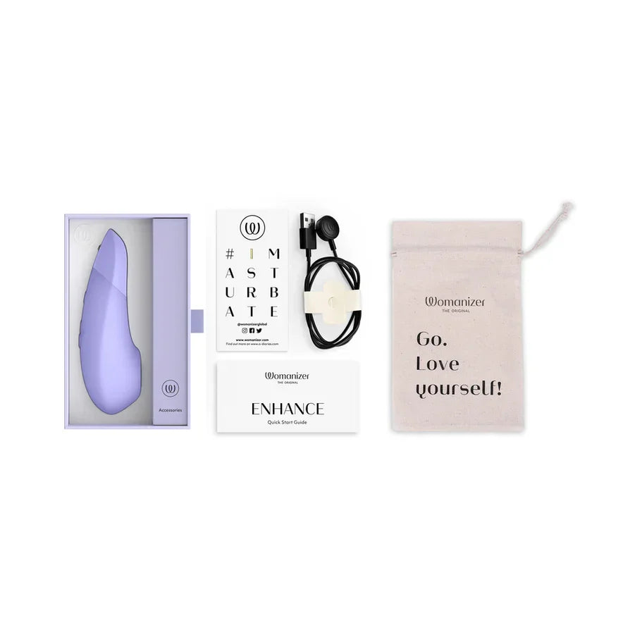 Womanizer Enhance Rechargeable Silicone Clitoral Stimulator