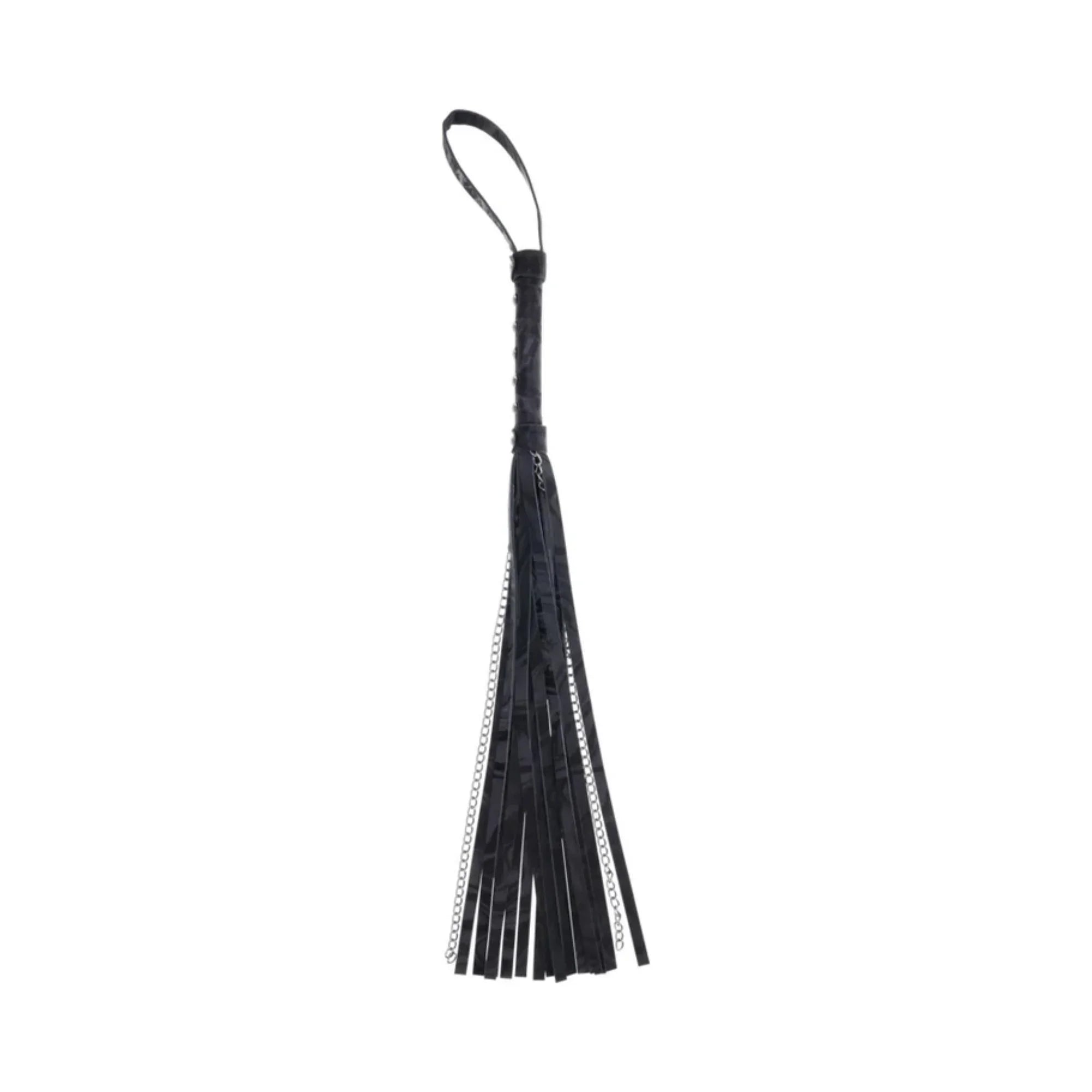 Sportsheets Velvet Noir Chain Flogger