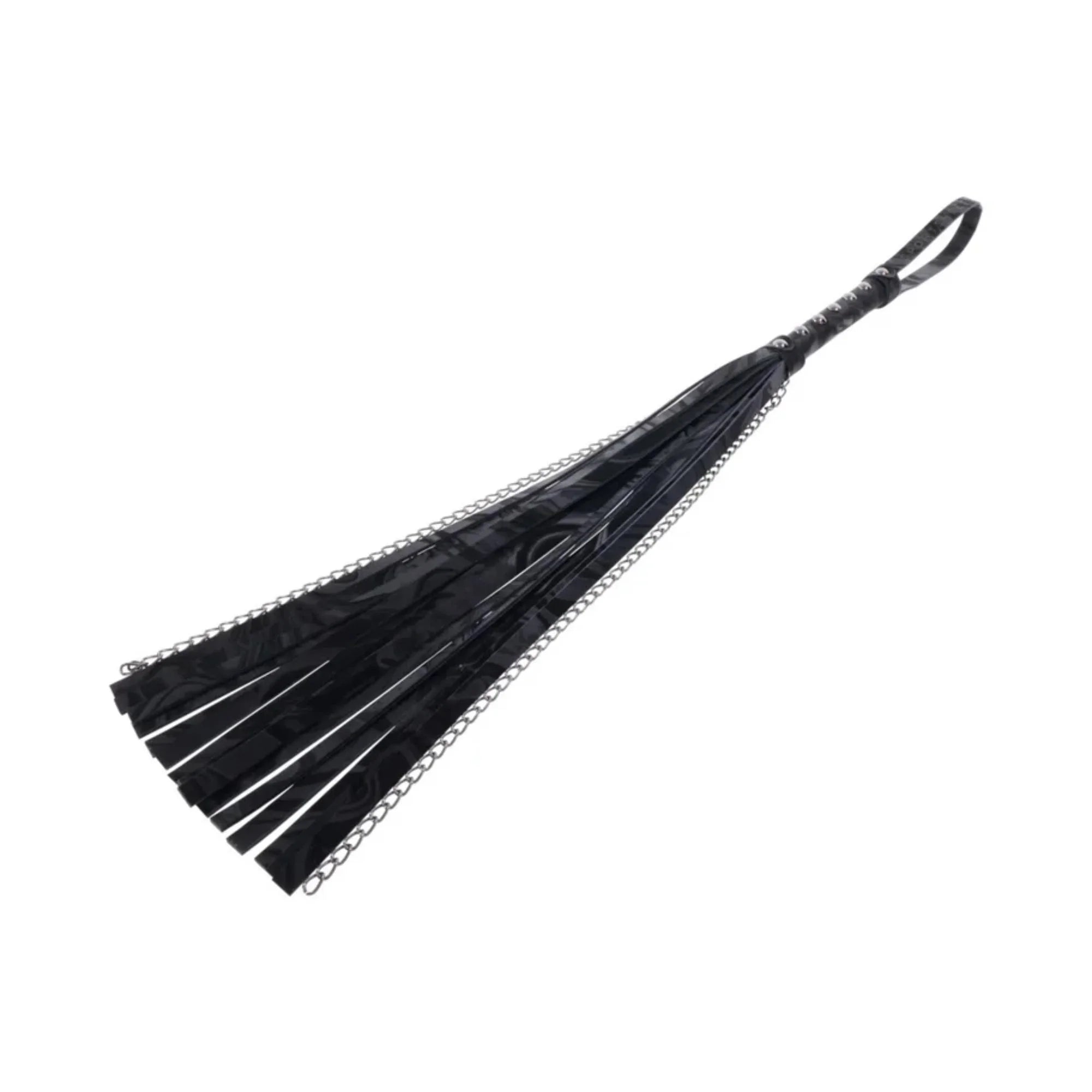 Sportsheets Velvet Noir Chain Flogger