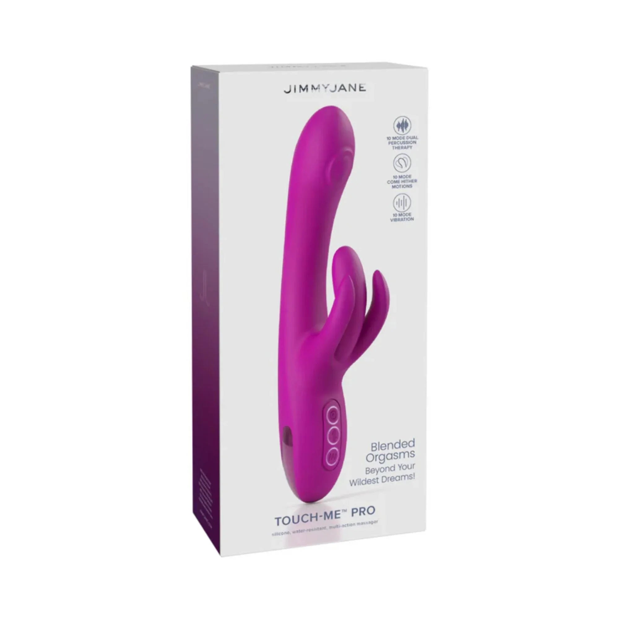 JimmyJane Touch Me Pro Rechargeable Rabbit Vibrator JimmyJane Touch Me Pro Rechargeable Rabbit Vibrator