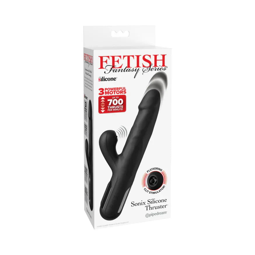Fetish Fantasy Series Sonix Rechargeable Silicone Thruster Rabbit Vibrator