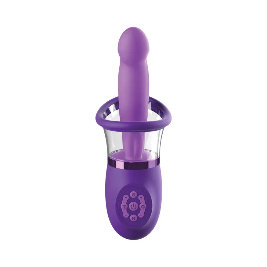 Fantasy for Her Ultimate Pleasure Pro Plus Rechargeable Vibrator with a Clitoral Stimulator