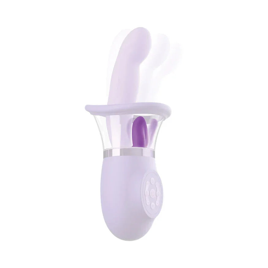 Fantasy for Her Ultimate Pleasure Pro Plus Rechargeable Vibrator with a Clitoral Stimulator
