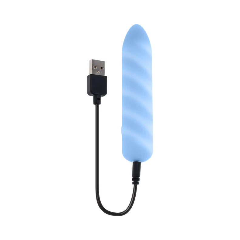Playboy Unicorn Rechargeable Vibrating Bullet – Silicone Mini Stimulator