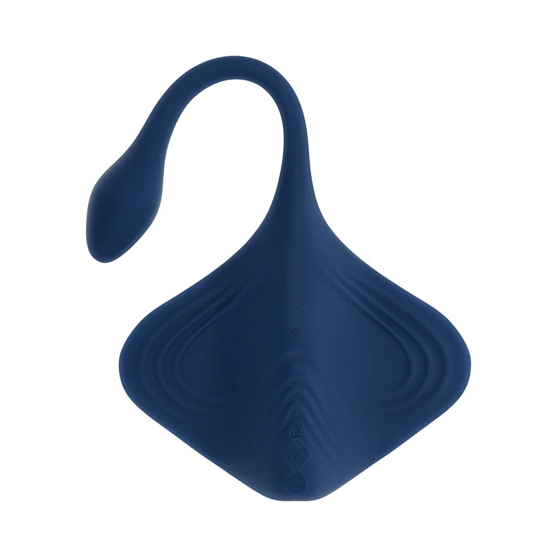 Gender X Daily Grind Rechargeable Silicone Vibrator – Dual Stim Stingray Design