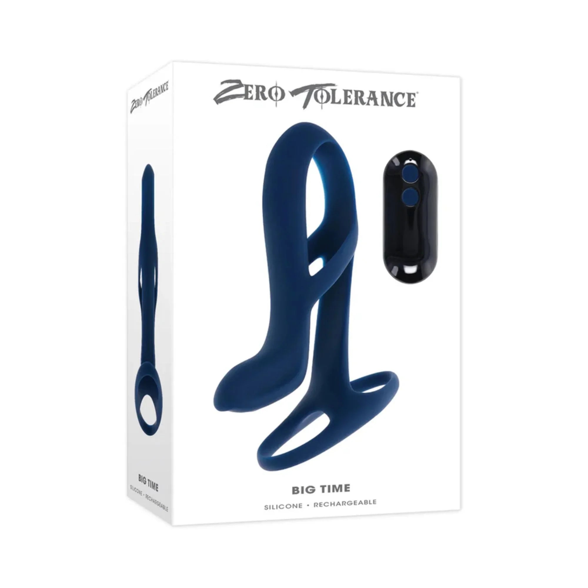 Zero Tolerance Big Time Rechargeable Silicone Vibrating Penis Extension