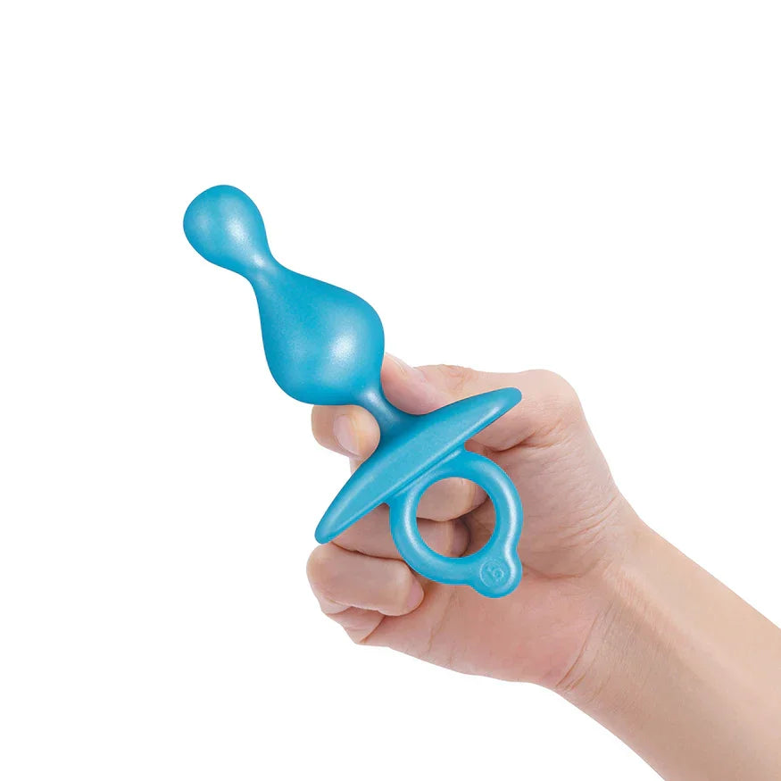 B-Vibe Butties Pop Beaded Silicone Anal Plug
