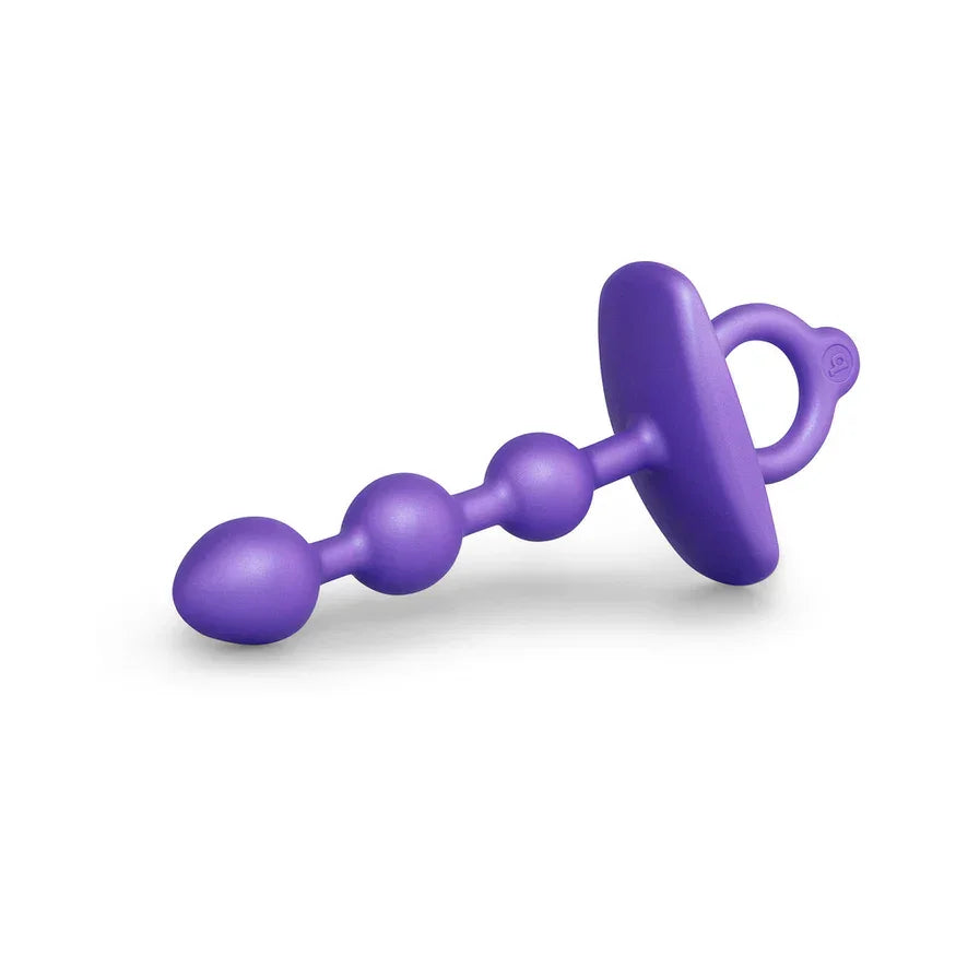 B-Vibe Butties Zip Silicone Anal Beads