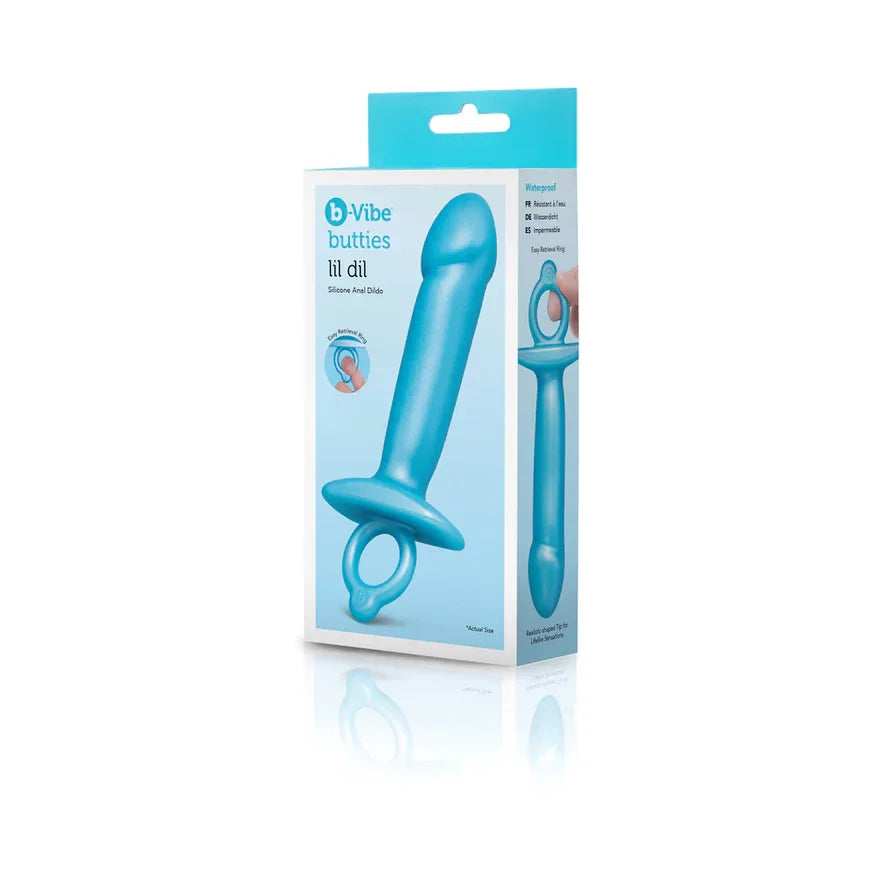B-Vibe Butties Lil Dil Silicone Anal Dildo