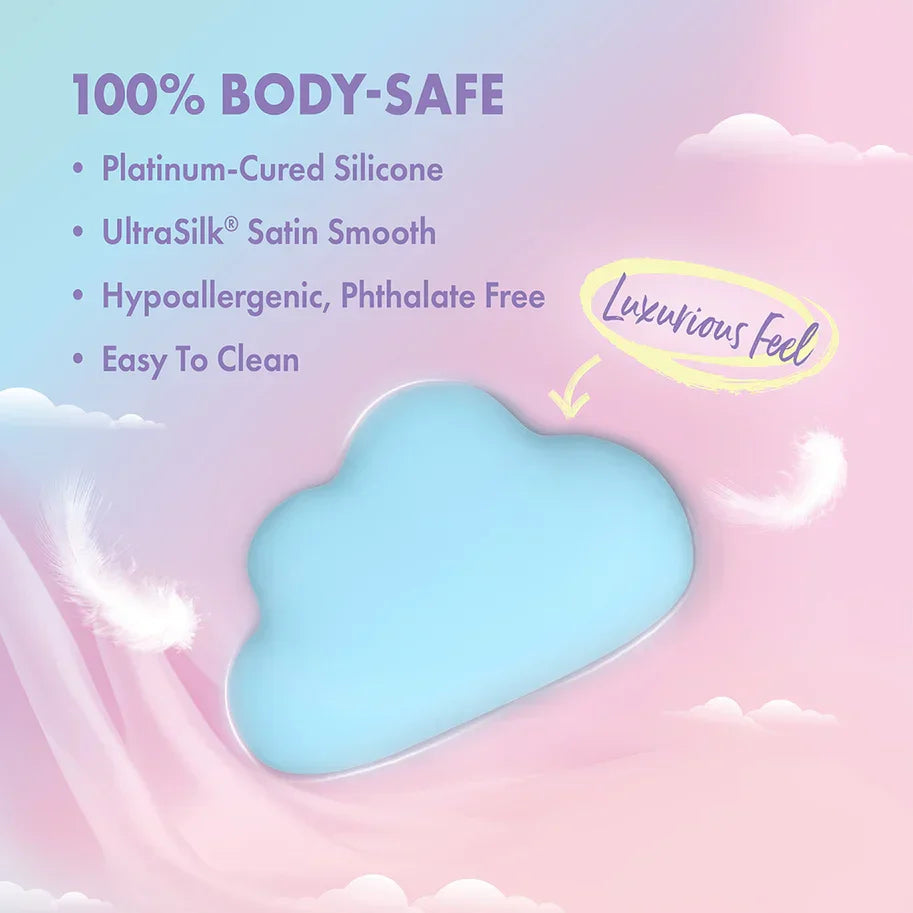Play With Me Cuddle Cloud Rechargeable Silicone Clitoral Massager