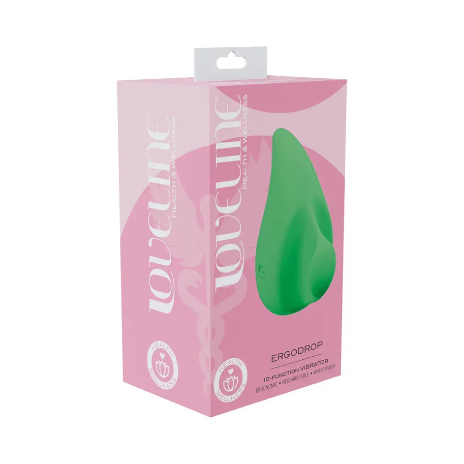 Loveline ErgoDrop 10 Function Rechargeable Silicone Vibrator