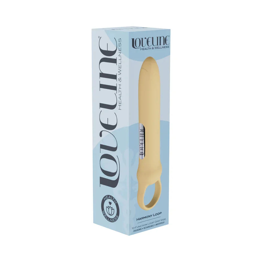 Loveline Harmony Loop Grip 10 Function Rechargeable Silicone Vibrator