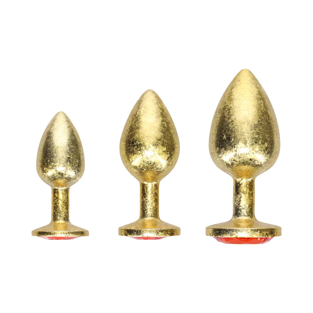 Ouch! International Milan Collection Metal Anal Plug Set