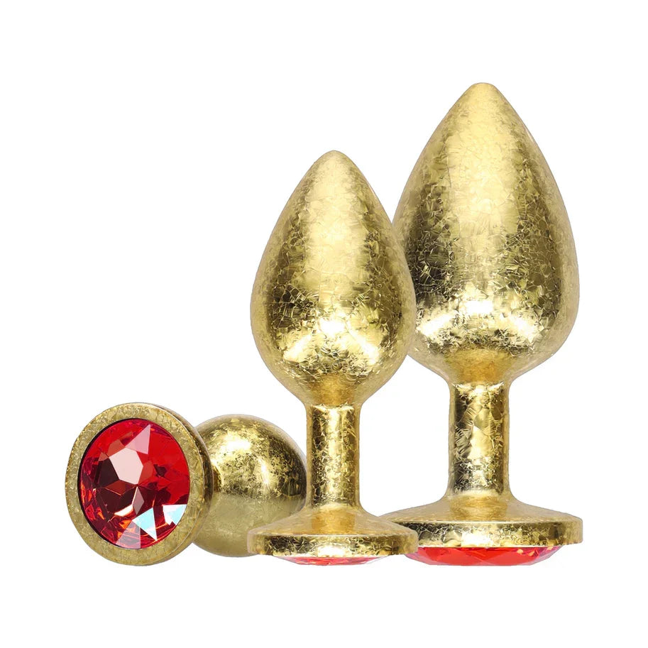 Ouch! International Milan Collection Metal Anal Plug Set