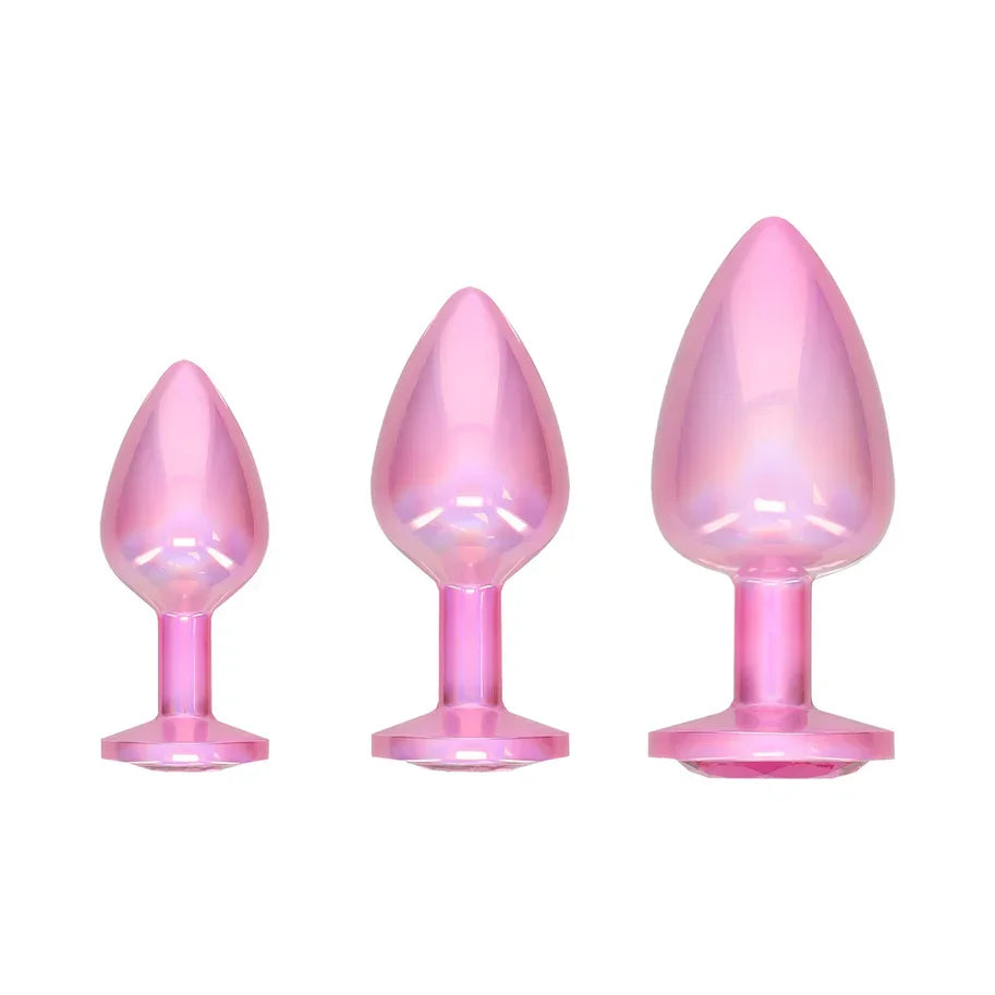 Ouch! International Paris Collection Metal Anal Plug Set