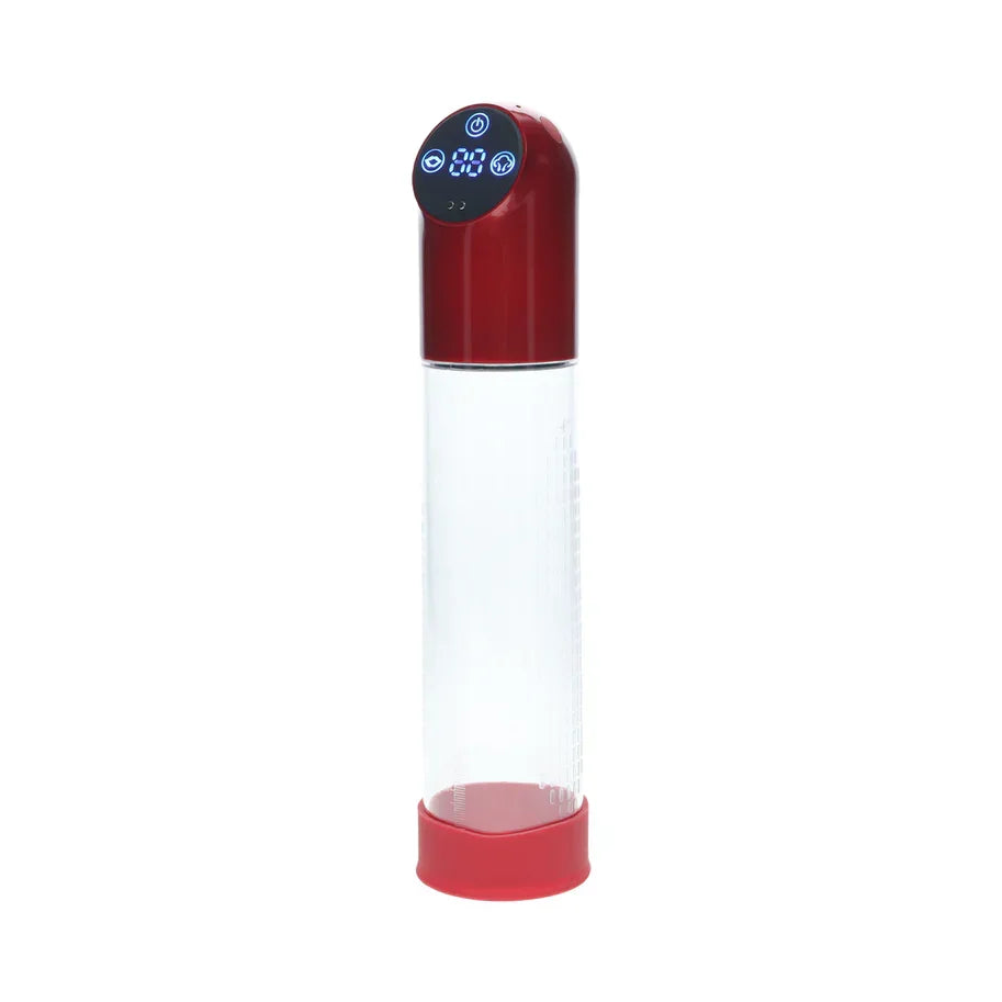 Pumped Automatic Waterproof Rechargeable Silicone Penis Pump