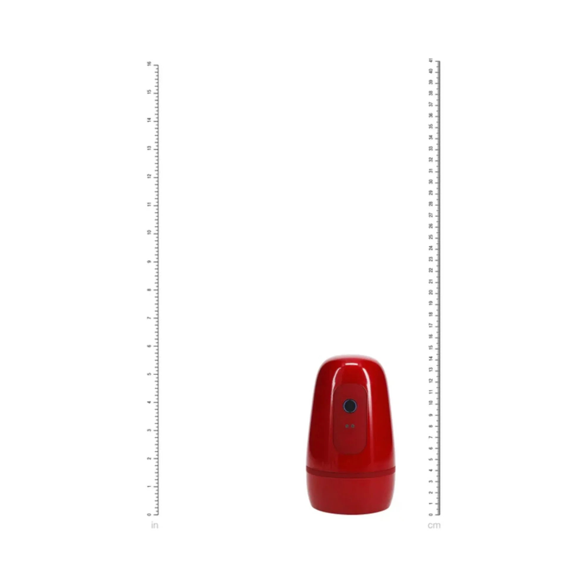 Pumped Vibrobator Pressure Suction 9 Function Vibrating Rechargeable Masturbator