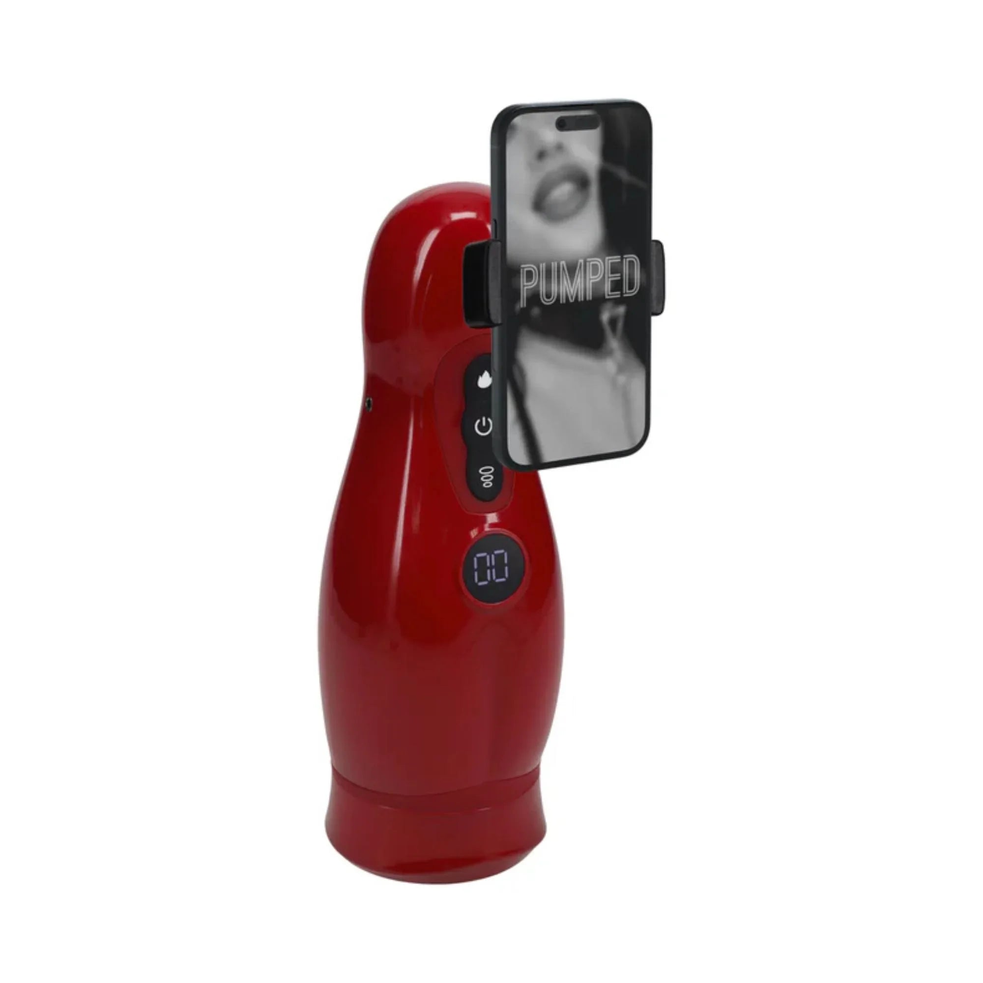Pumped Virtuo 10 Function Rechargeable Masturbator with Phone Attachment