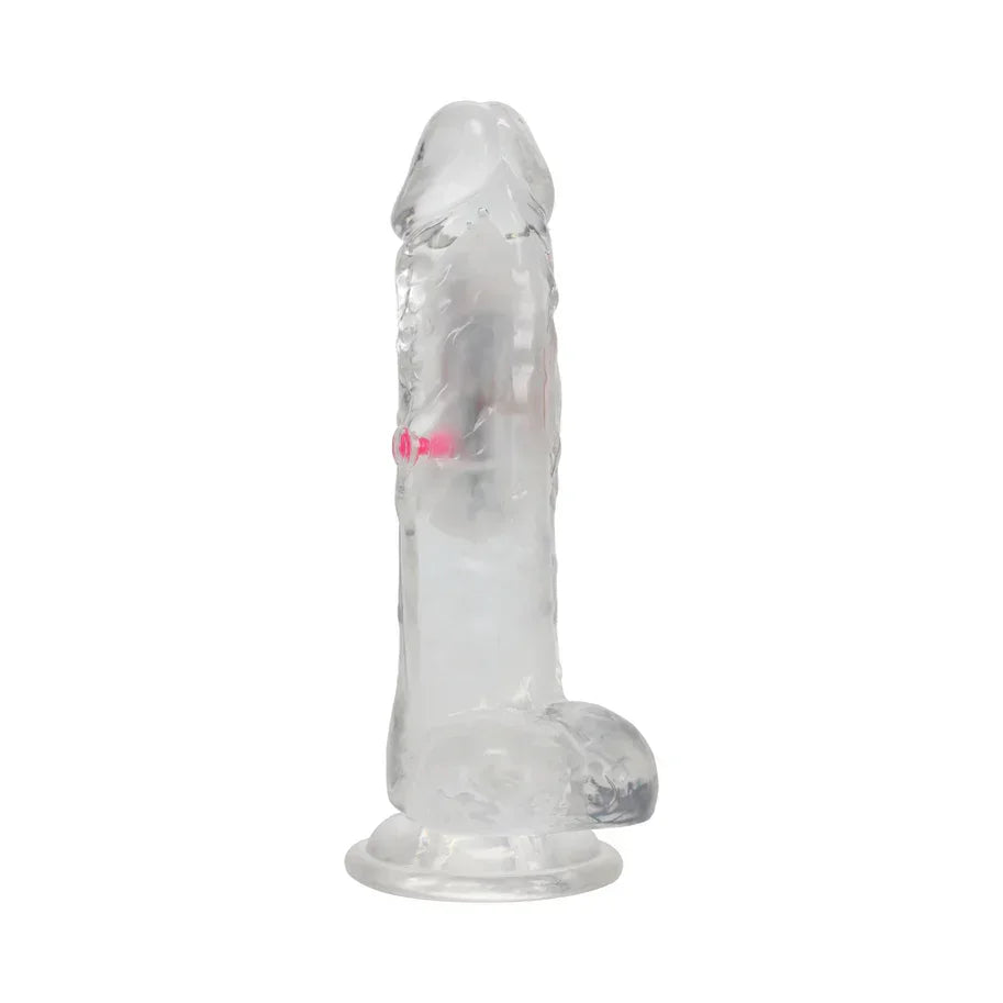 RealRock Rechargeable Dildo with Balls and Remote Control 7in