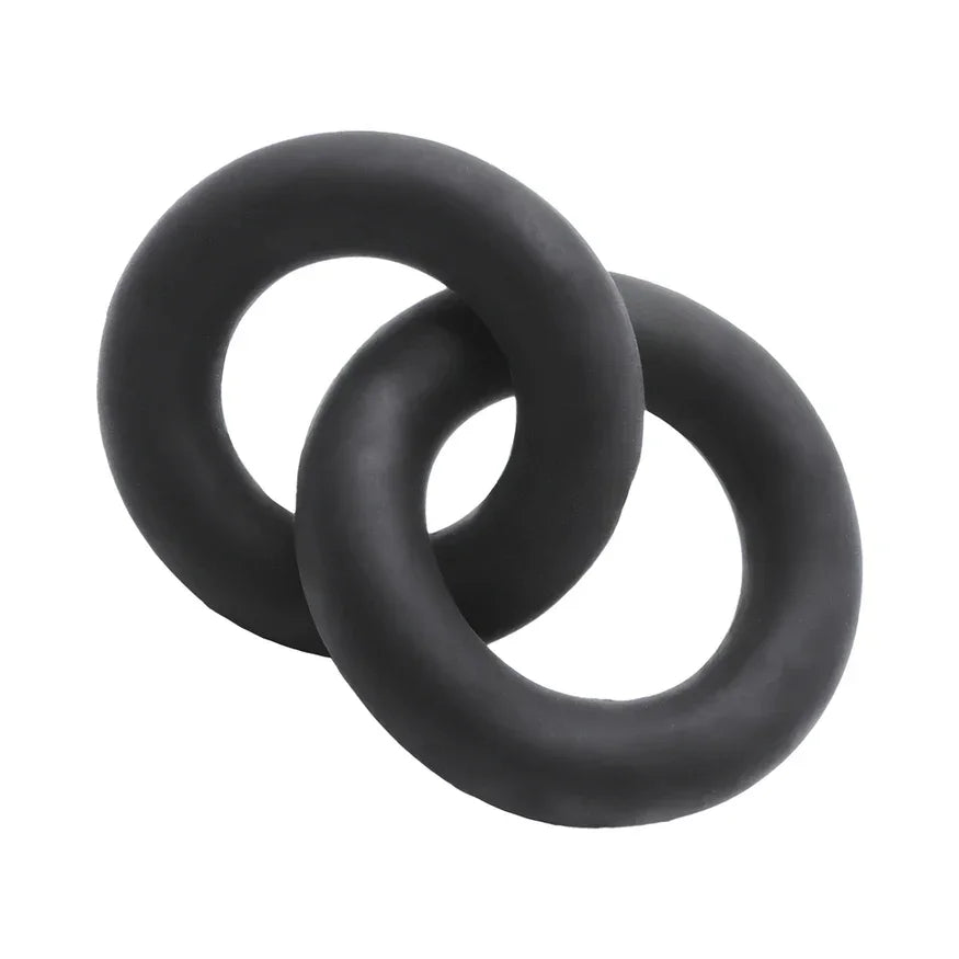 Oxballs Shackle Chained Linked Cock N Ball Rings Night Edition