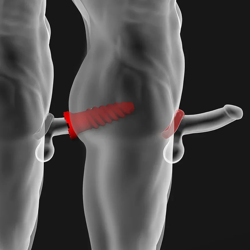 Oxballs Screwdhole Screw'd-In Open Tip Masturbator Special Edition Night