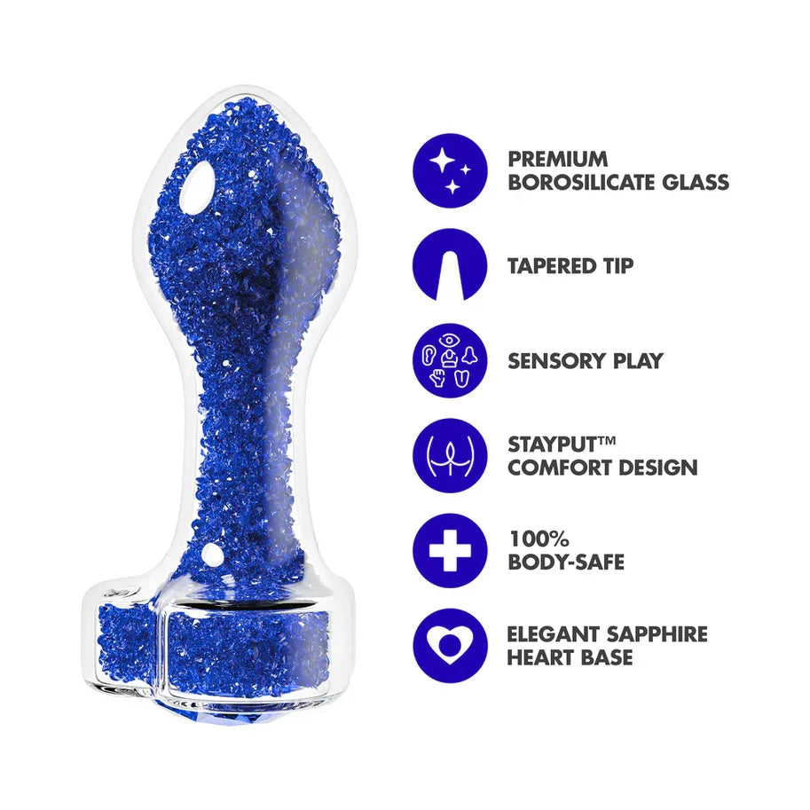 Oh My Gem Prestige Glass Anal Plug