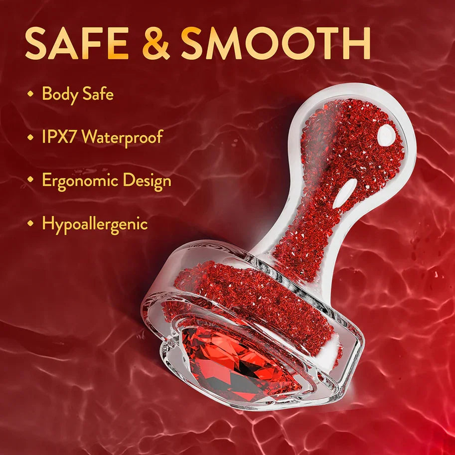 Oh My Gem Lustre Glass Anal Plug